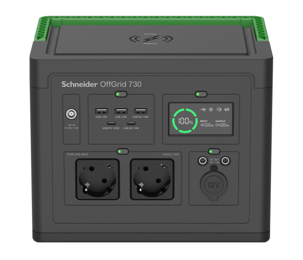 APC Stacja zasilania 730 (738Wh, 2x Schuko) - 1321547 - zdjęcie 2